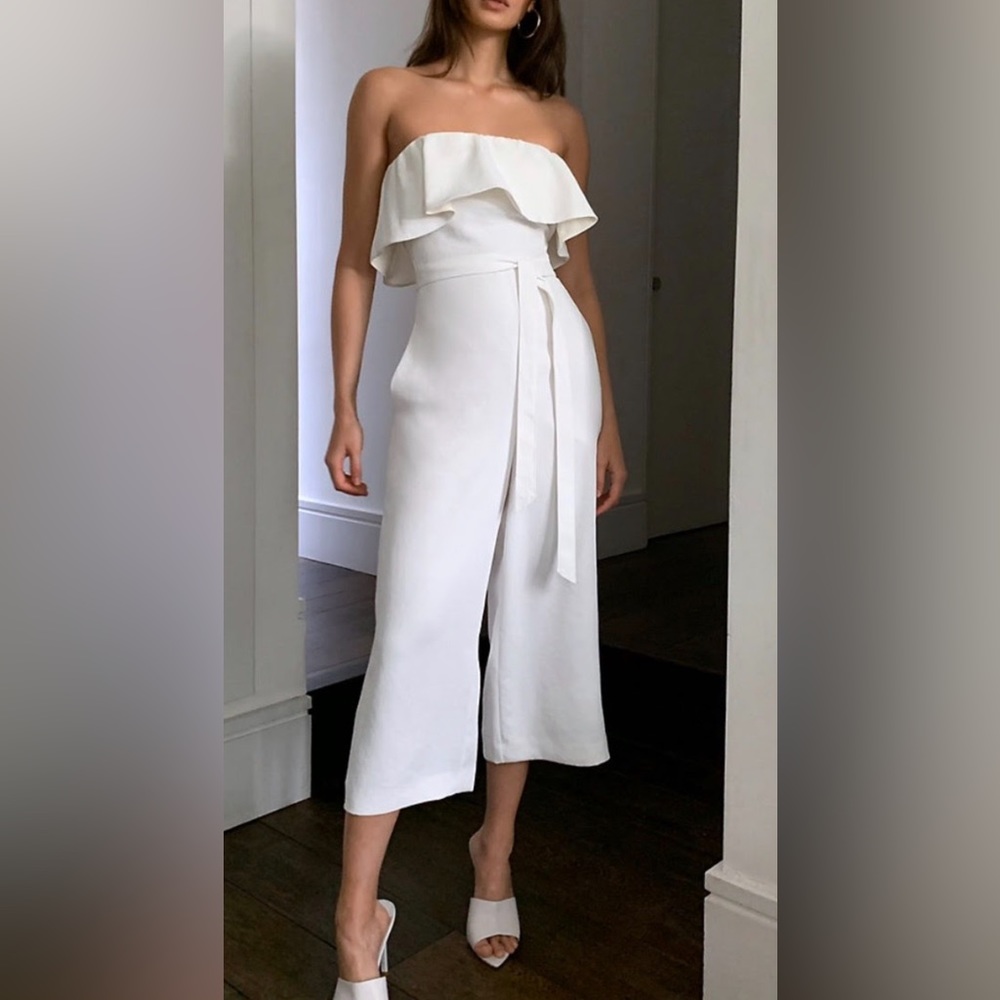 Aritzia White Jumpsuit